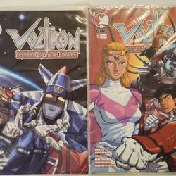 2004 DDP COMICS. VOLTRON DEFENDER OF THE UNIVERSE.  # 1 & # 2. COMICS. 