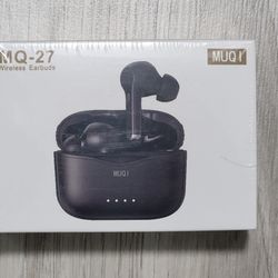 Wireless Earbuds MQ-27 call Noise Reduction, Hi-fi Sound , Touch Control, Usb-c, Headphones