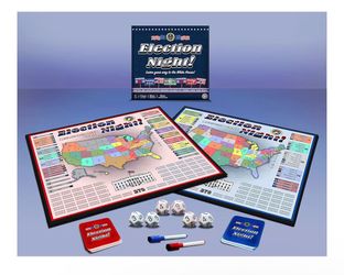 Election Night! A Super Fun Way to Learn Essential Math, Geography and Civics While Strategizing Your Way to The White House. A home learning home run