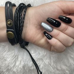 Black Bracelets 2 pieces 
