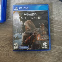 Assassin's Creed Mirage Ps4 W Free Ps5 Upgrade 