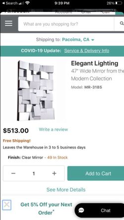 Fancy mirror