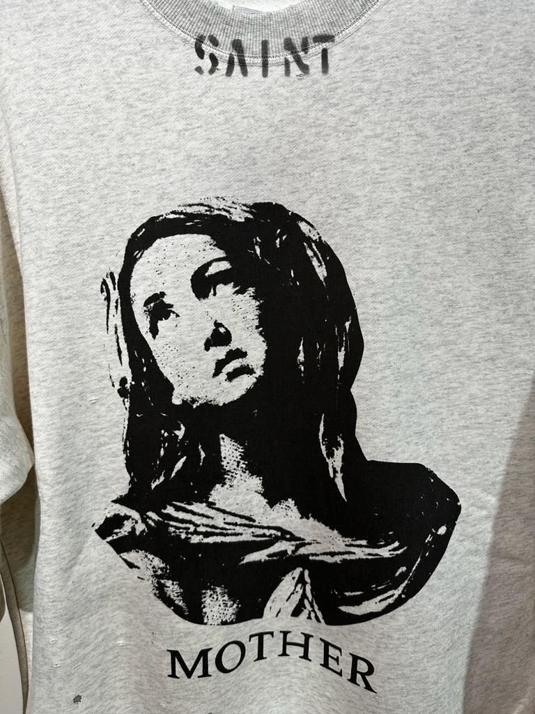 SAINT MICHAEL MOTHER SWEATER PULLOVER FW23 , Visit Our Profile For