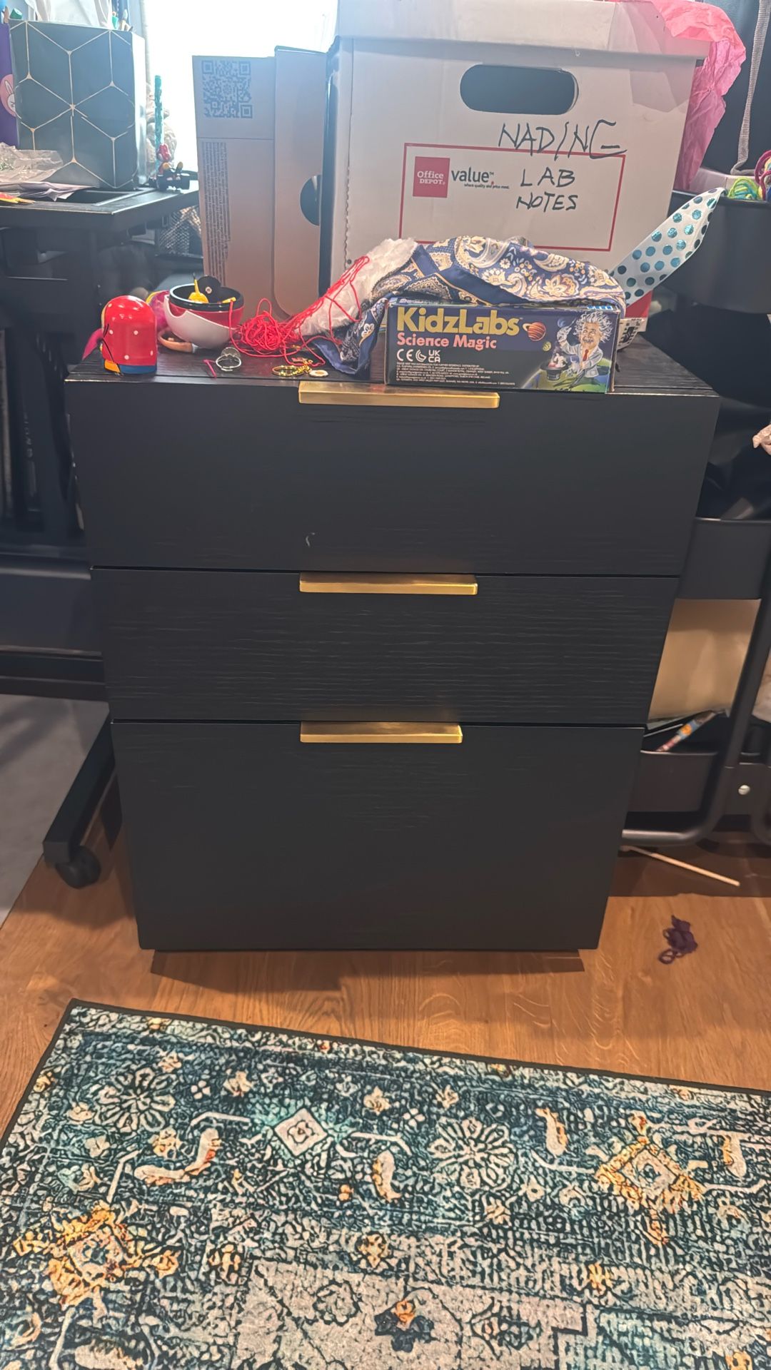 Office Rolling Under Desk Filing Cabinet