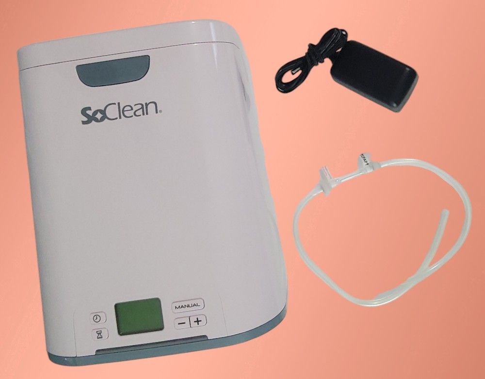 $35 PICK UP!! SoClean 2CPAP Machine Cleaner Sanitizer Power Cord Tube Resmed Adapter Sleep Apnea 2