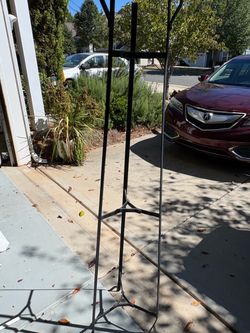 Three tier wrought ￼iron plant stand