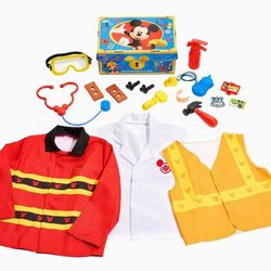 Disney Just Play - Juego de 19 piezas con almacenamiento, talla 4-6X


