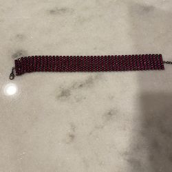 Pink Crystal Choker