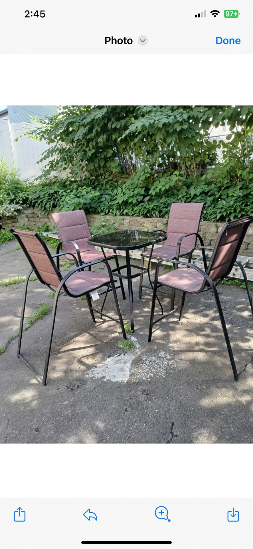 Table And Chairs