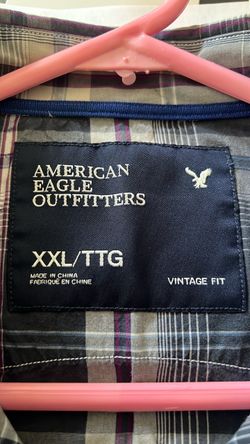 American Eagle Outfitters Plaid Shirt XXL