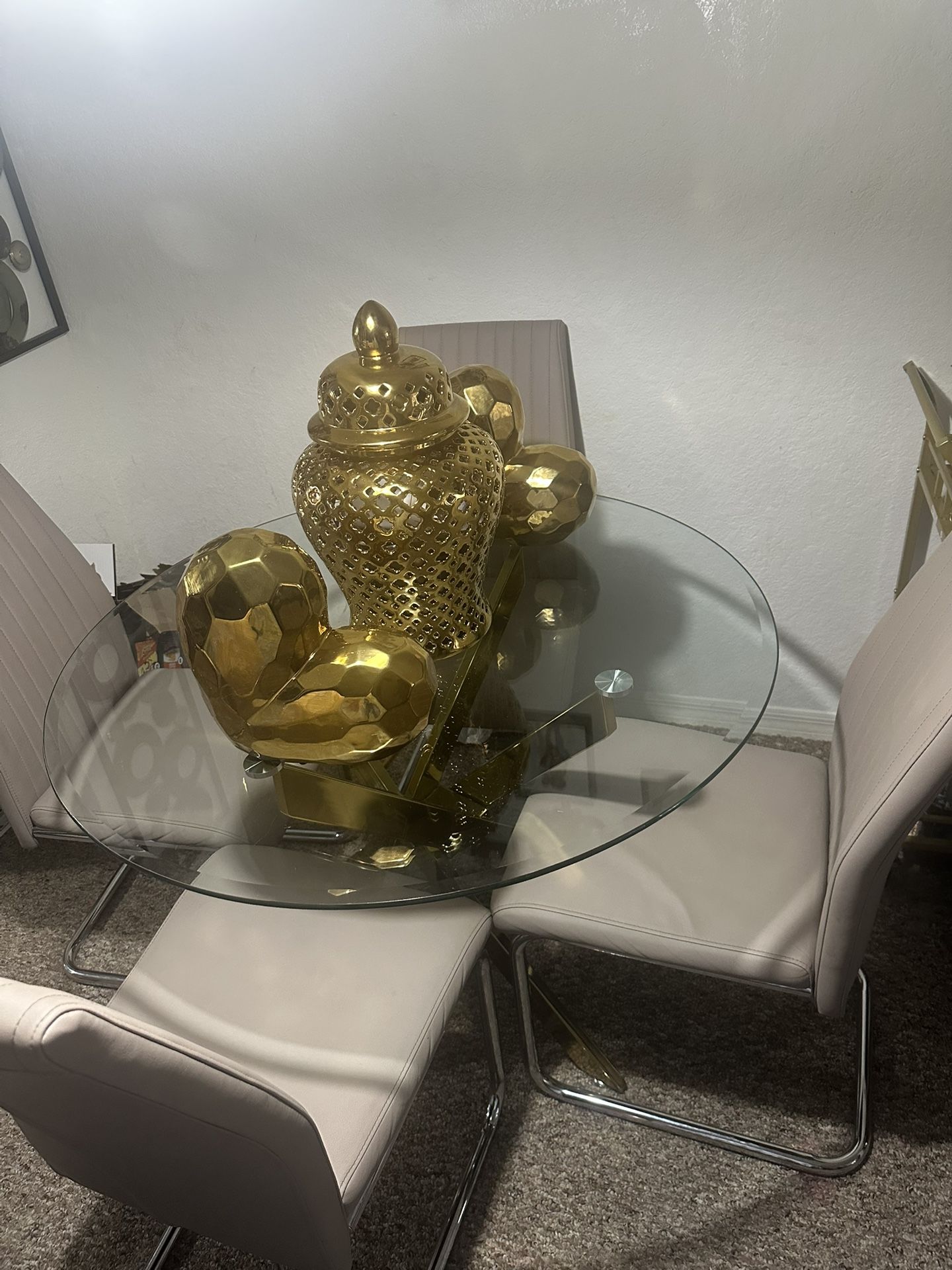 Glass Dining Table