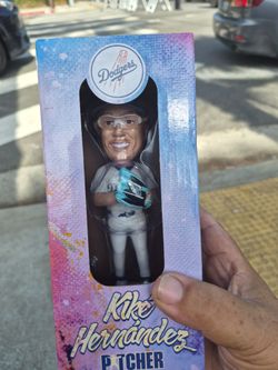Kike Hernandez 2026 Pitching  Bobblehead  LOCATED IN GLENDORA  "NO TRADES" Except First  Ohtani or Ohtanis