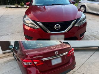 Nissan Sentra SV Red Sedan