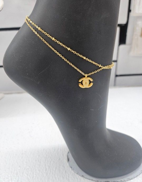 Anklet Stainless Steel 18K Gold Plated