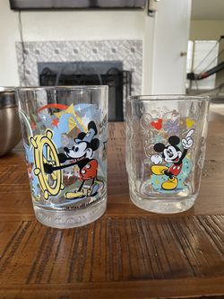 Walt Disney McDonalds Mickey Glass 