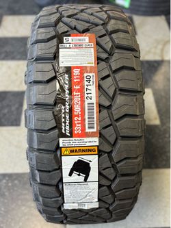 33x12.50r20 NITTO RIDGE GRAPPLER 33” 33s