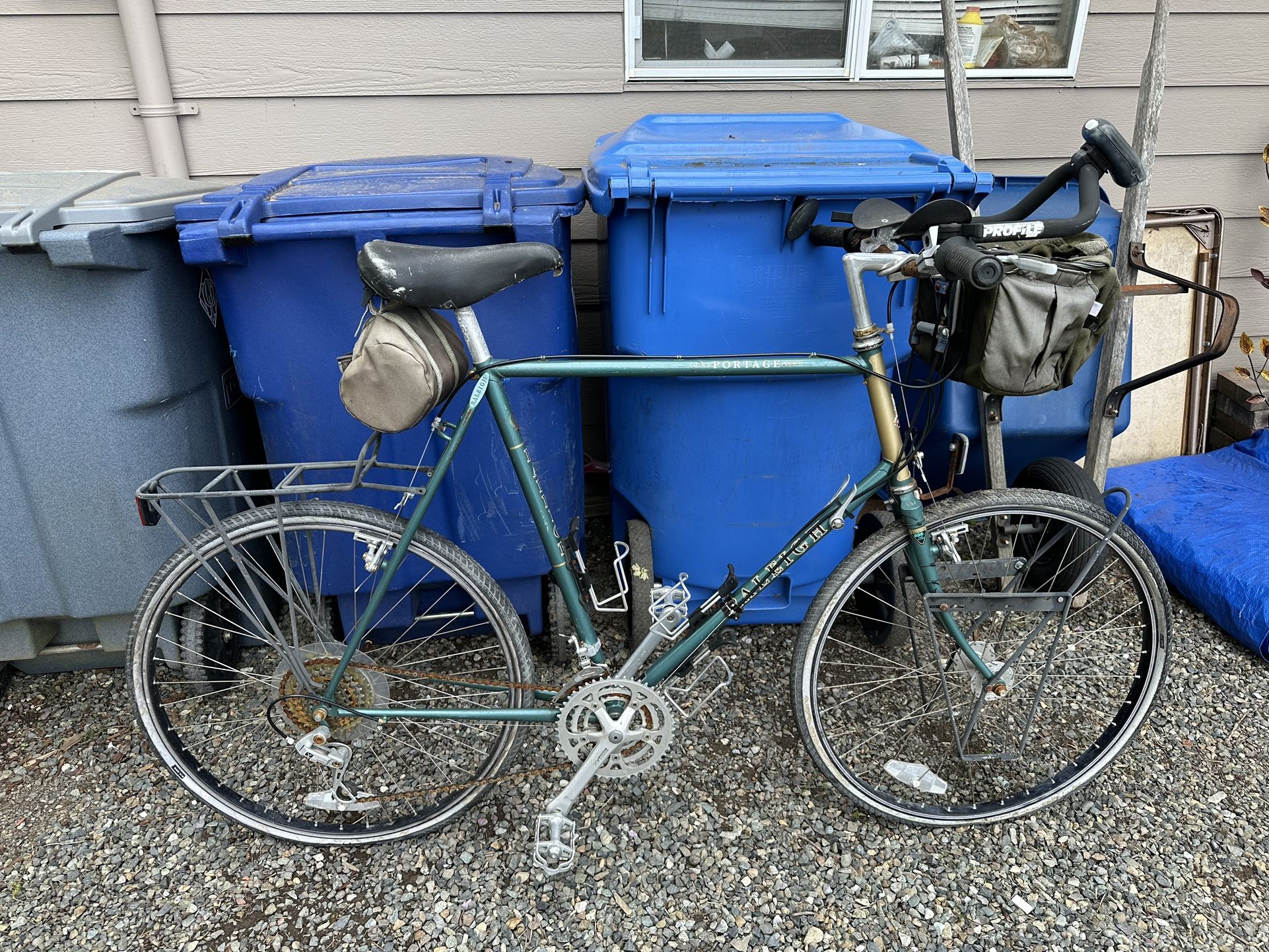 Mid-80s Raleigh Portage Touring Bike - XL 25”