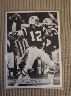 Joe Namath Card