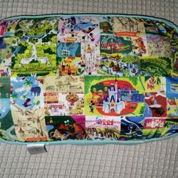 Disney Disneyland Magic Kingdom Collage Pillow 15"x10"