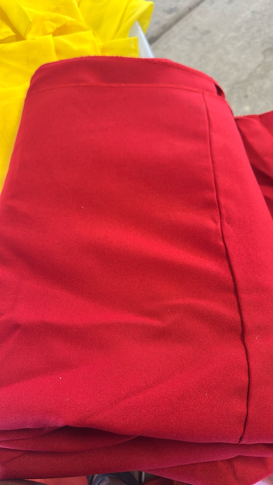 Red Table Cloth