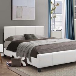 Brand New Queen Bed with Queen Mattress / Cama Queen Con Colchon Queen … Fast 🚚