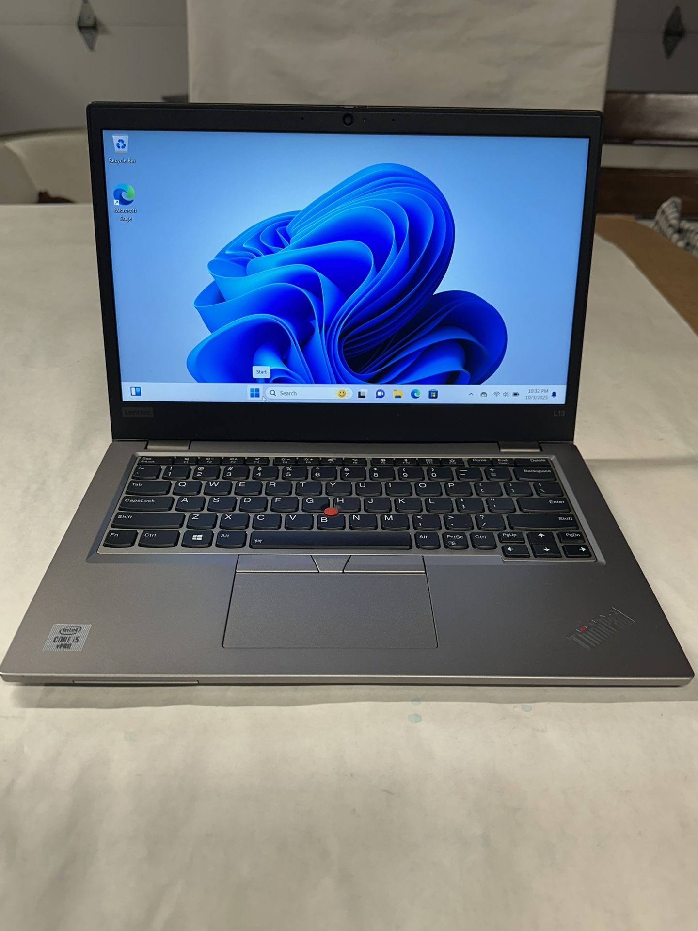 Laptop Lenovo L13 i5  10th Generation Price is Firm  Read Description  Good Condition touchscreen 