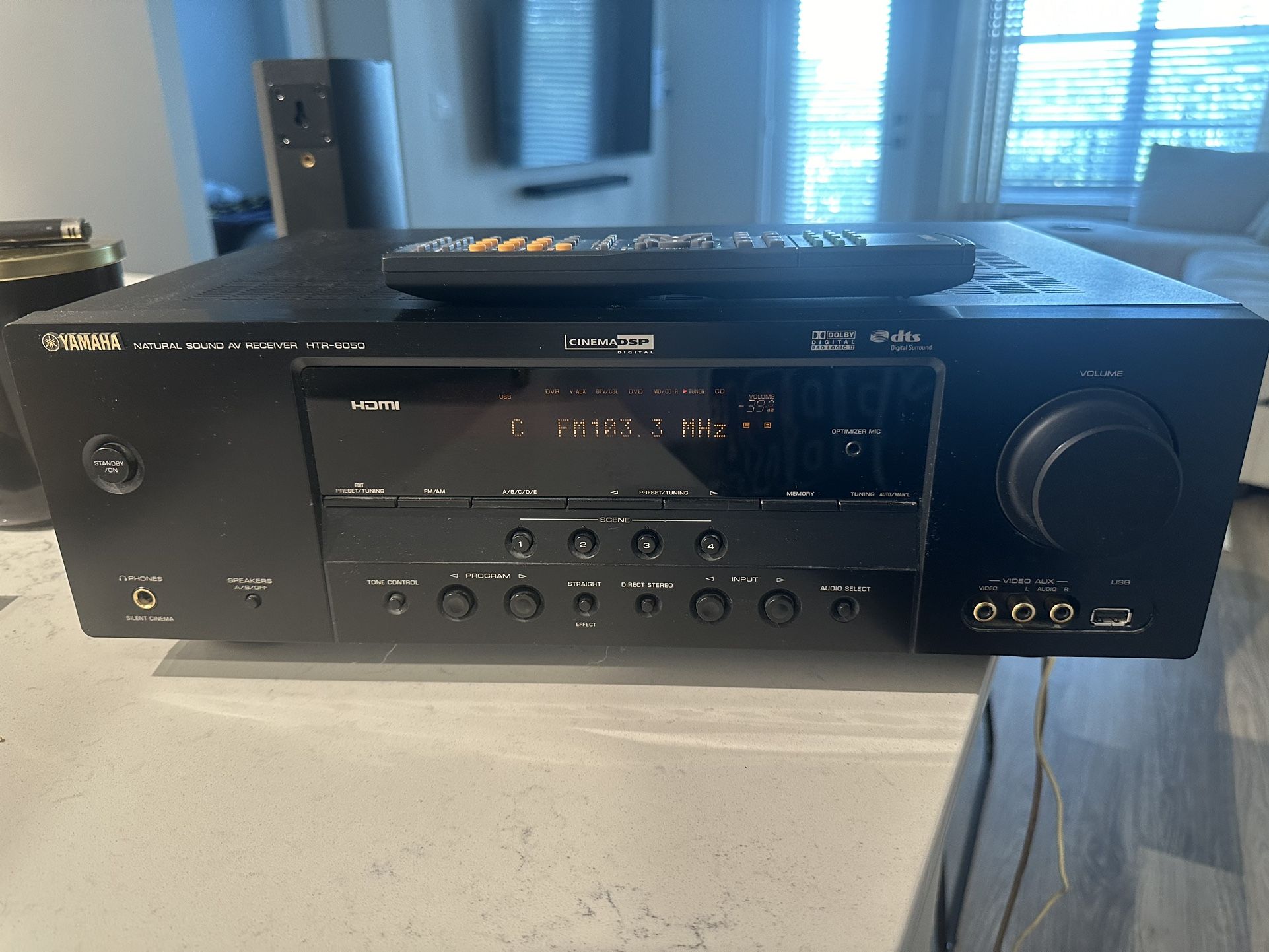Yamaha HTR-6050 Receiver