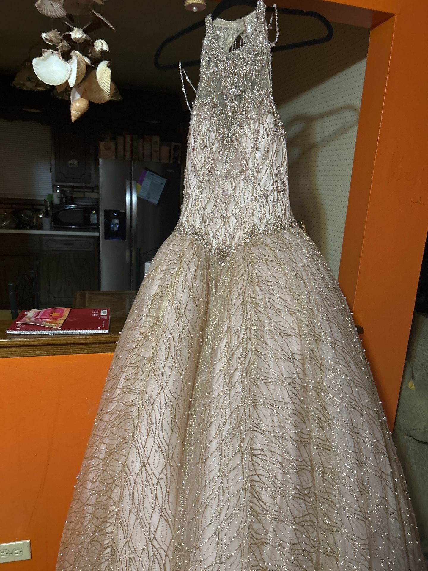 Stunning designer quinceariera gown by Morilee by Madeline Gardner, style 88221.