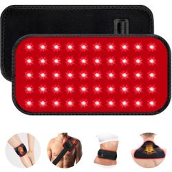 Red Light Therapy Belt Infrared Light Therapy for Body,Red Light Therapy lamp at Home with Timer LED 660nm&850nm Heating Light Therapy pad for Women a
