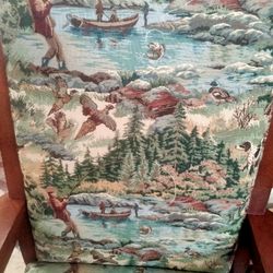 Silla Mesedora Y Adornos