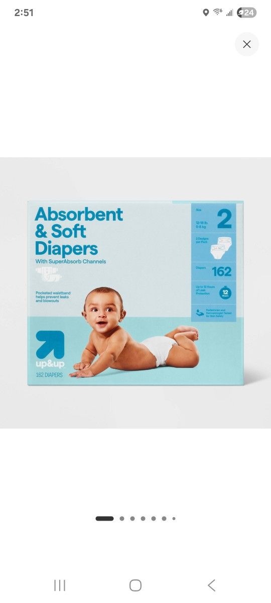 Diapers Size 2