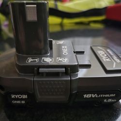 Ryobi Battery 1.5 AH 18av  New