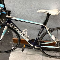 Cannondale Synapse Si EN 14781 Road Bike, Blue White - Size 51cm