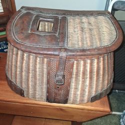 Vintage GEO LAWRENCE Fishing Creel