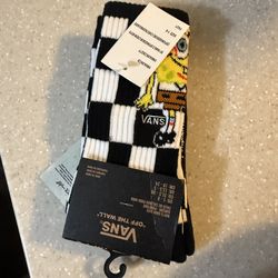 Kids SpongeBob vans socks