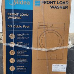 Midea 5.2-cu ft High Efficiency Front-Load Washer