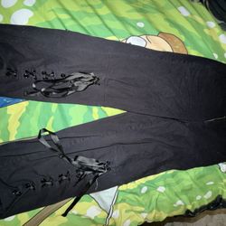 Ribbon Pants Size Large 