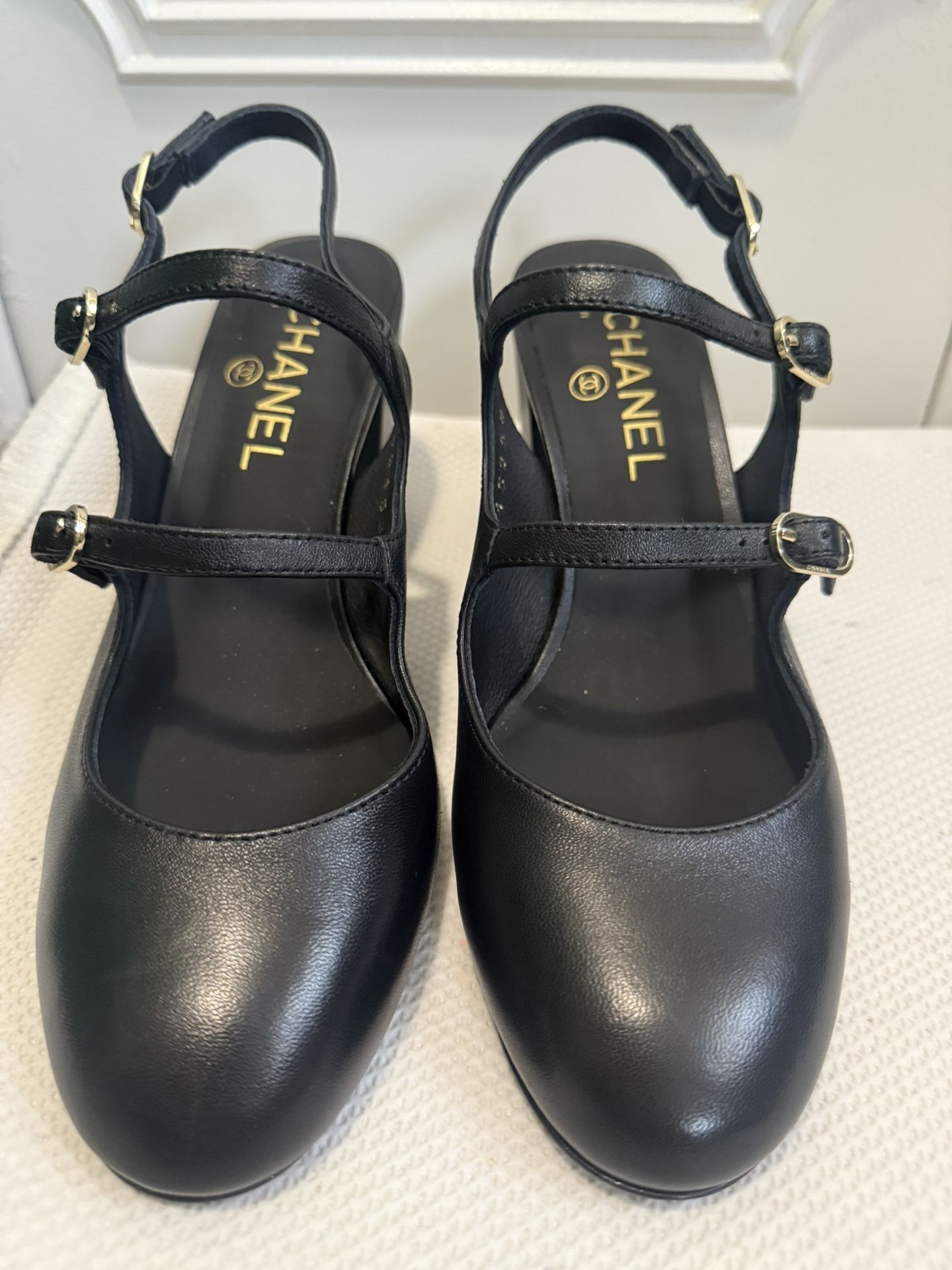 Dupe Chanel Black Heels