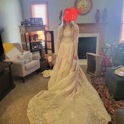 Vintage Wedding Gown..1955iish