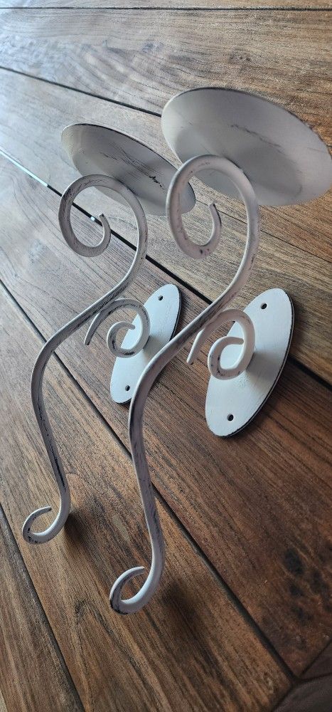 Shabby Chic Candle Holders