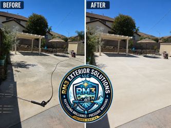 Pressure wash
