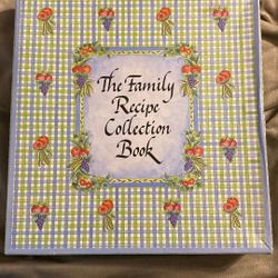 Family Recipe Collection Book 