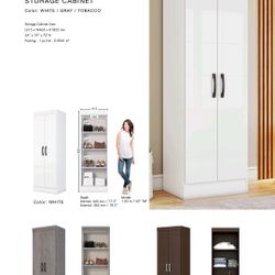 Closet Color White Grey Or Brown 