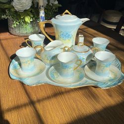 Bavaria Hutschenreuther Selb Demitasse Set