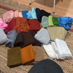All 35 Varieties Of Colors Scarfs.
