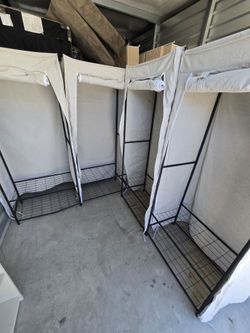 Poratable closet $20 each