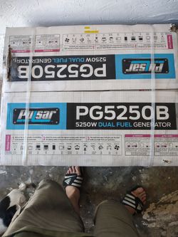 PG5250B Duel Gas/propane generator