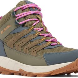 Columbia Women's Strata Trail Mid Waterproof Hiking Shoe