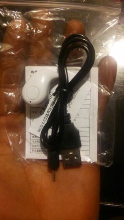 Blue tooth ear phone... jam while u work