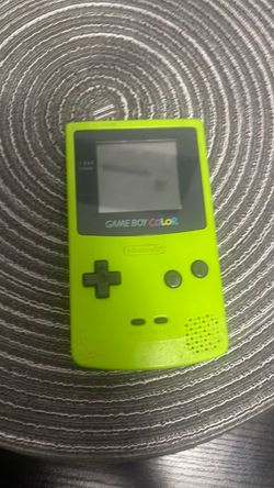 Nintendo Gameboy color green